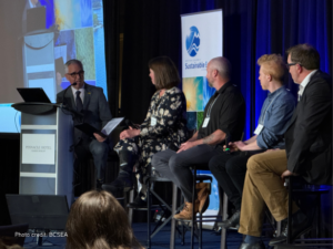 Technology and Innovation panel at BCSEA Energy Connections 2026 in Vancouver, BC.